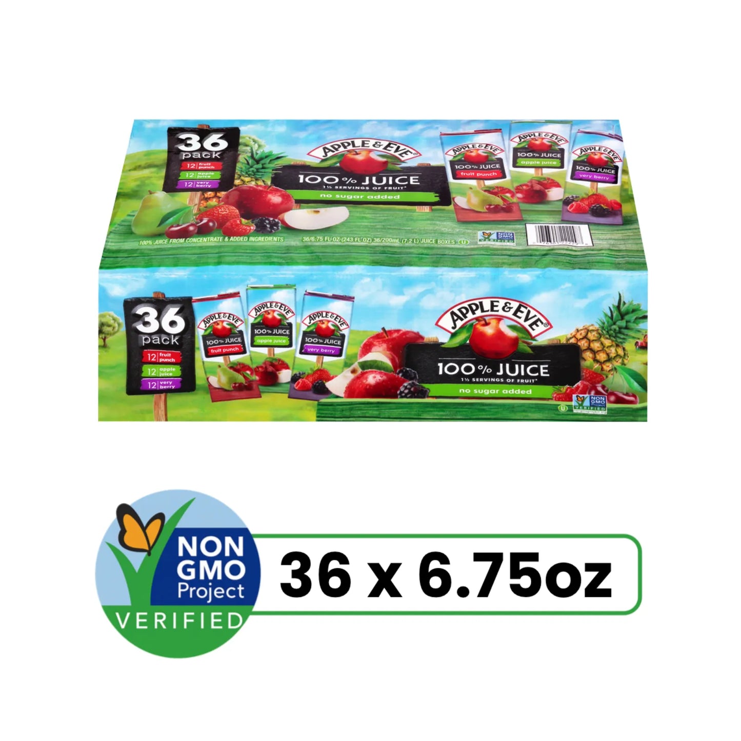 Apple & Eve 100% Juice Variety — 36 Pack
