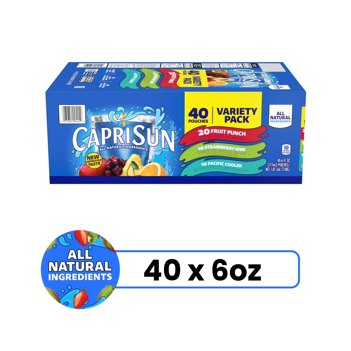 Capri Sun Variety — 40 Pack