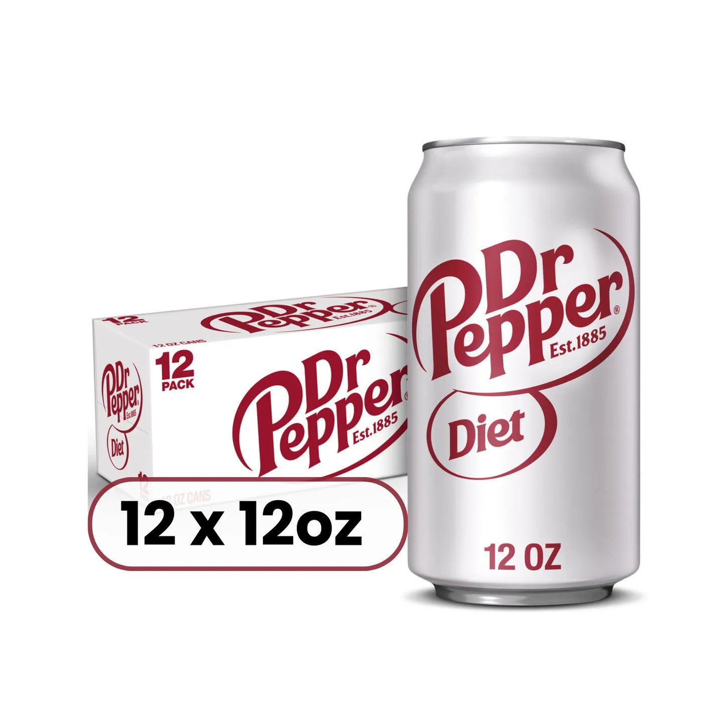 Diet Dr Pepper Can