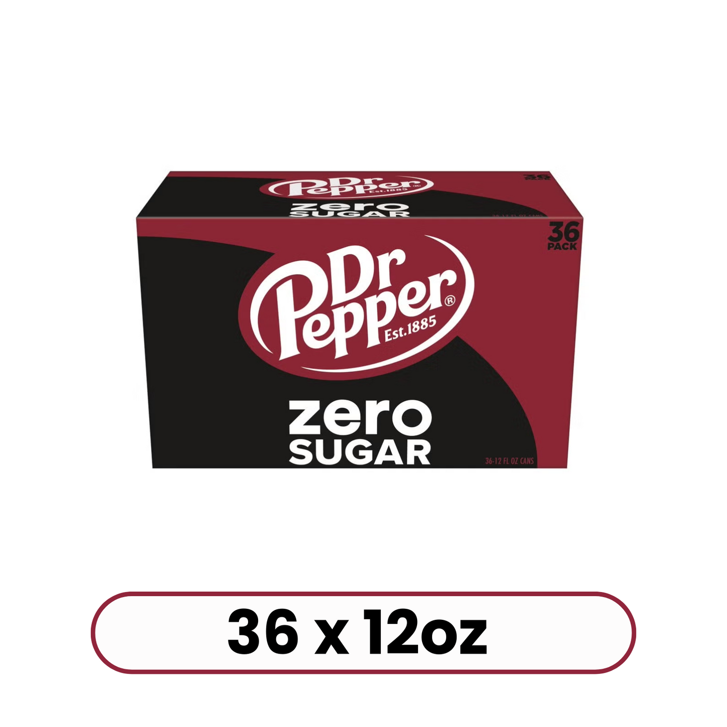 Dr Pepper Zero Sugar Can