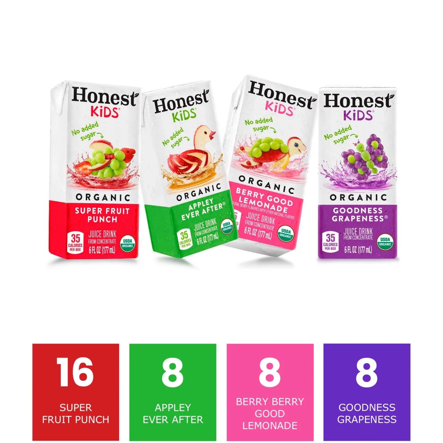 Honest Kids Variety — 40 Pack