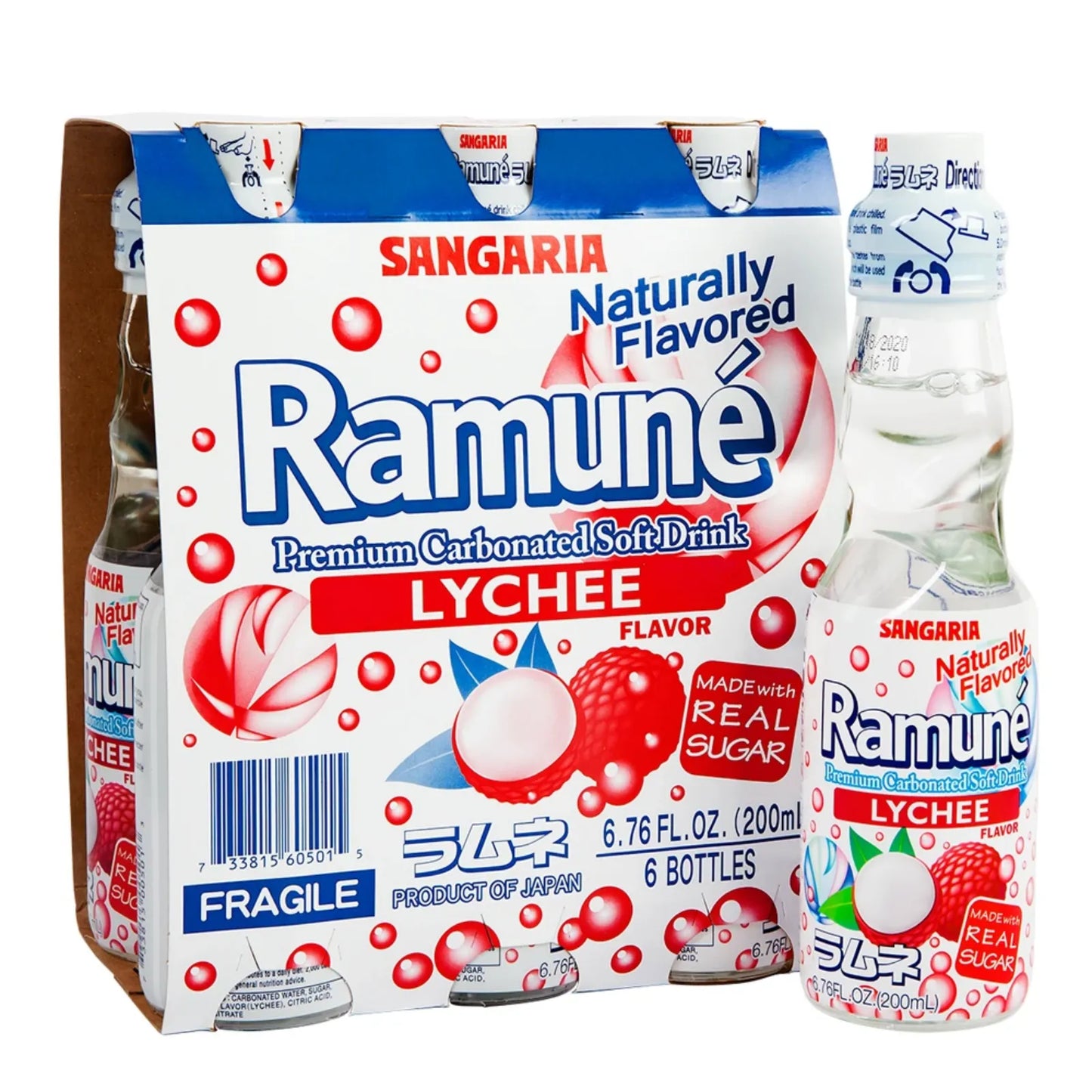 Sangaria Ramune Soda 200 mL — 6 Pack