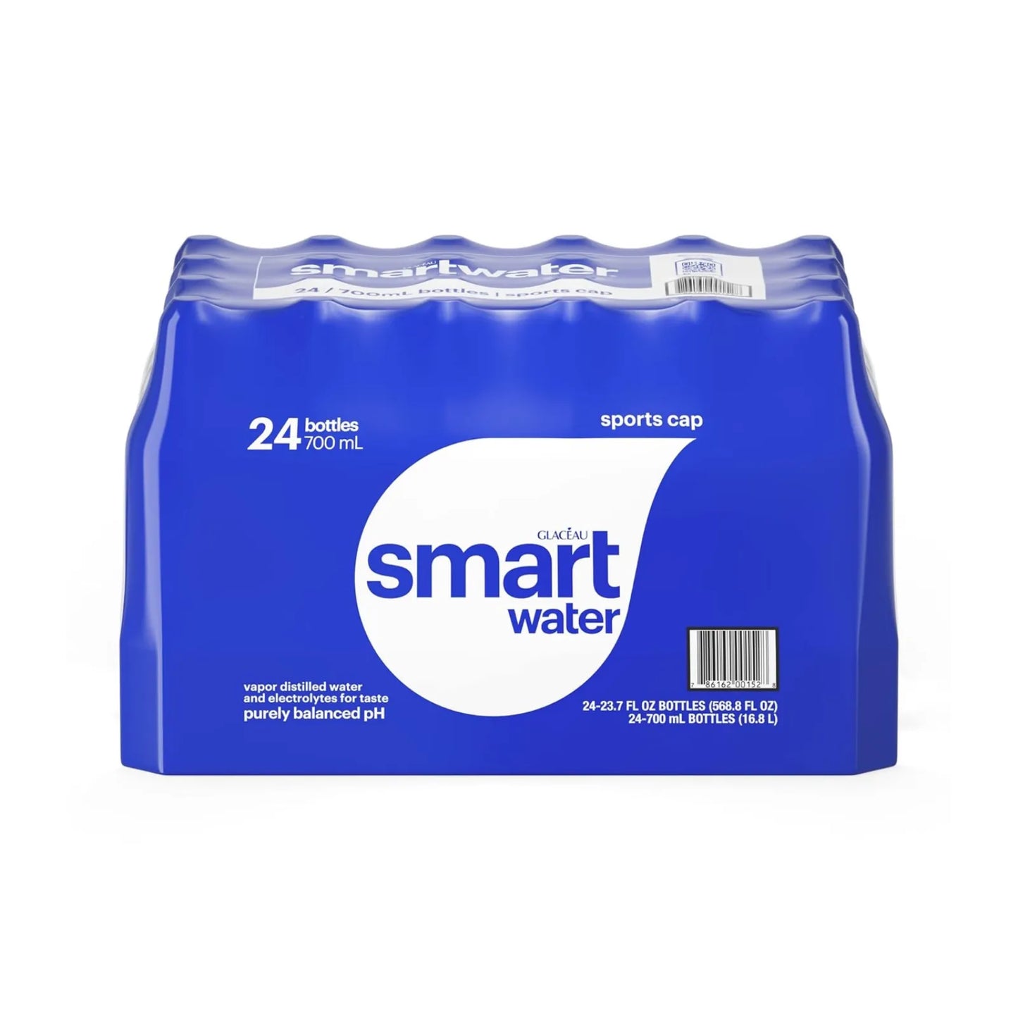 Glaceau Smartwater 700 mL — 24 Pack