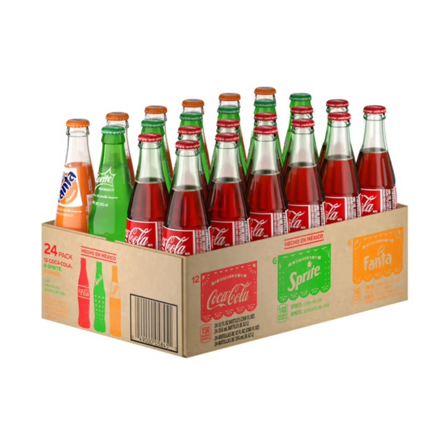 Coca-Cola Fiesta Mexico Bottle — 24 Pack