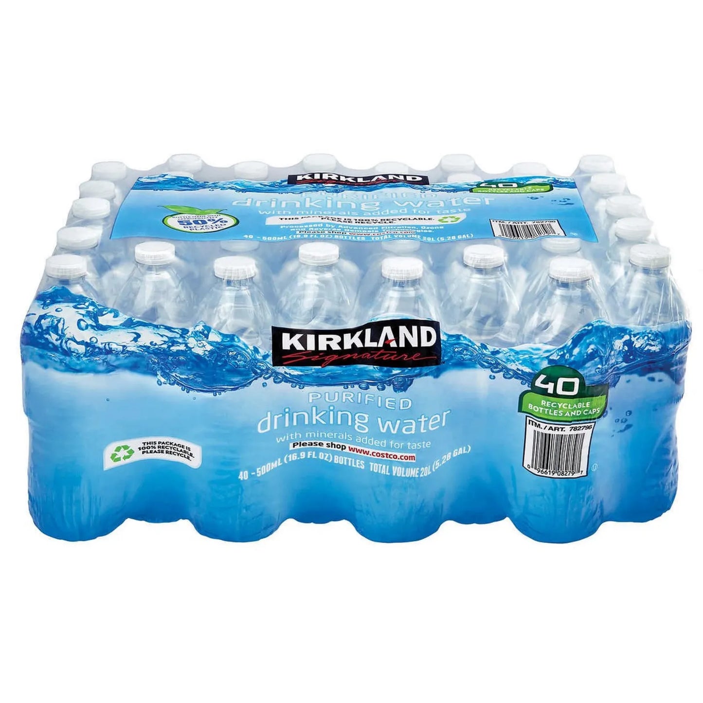Kirkland Signature 500 mL — 40 Pack