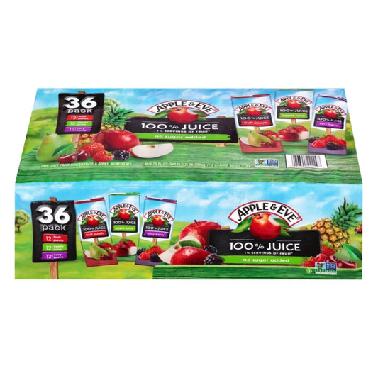 Apple & Eve 100% Juice Variety — 36 Pack