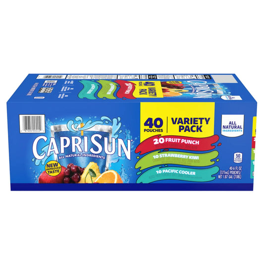Capri Sun Variety — 40 Pack