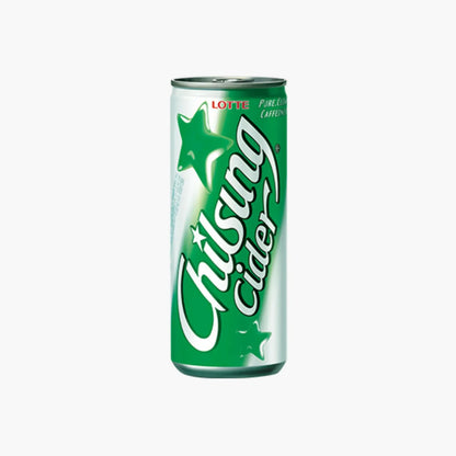 Lotte Chilsung Cider 250 mL — 6 Pack