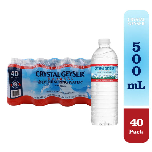 Crystal Geyser 500 mL — 40 Pack