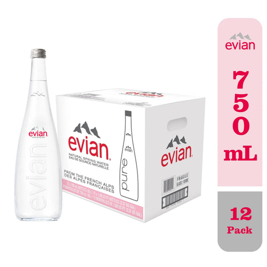 Evian 750 mL — 12 Pack