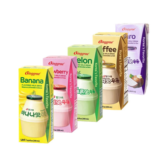 Binggrae® Flavored Milk 200 mL — 6 Pack