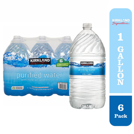 Kirkland Signature 1 Gallon — 6 Pack
