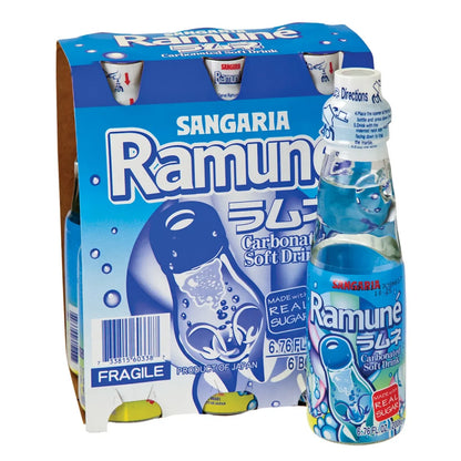 Sangaria Ramune Soda 200 mL — 6 Pack