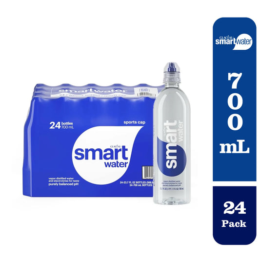 Glaceau Smartwater 700 mL — 24 Pack