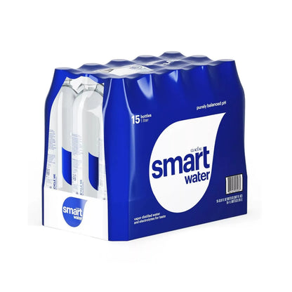 Glaceau Smartwater 1 Liter — 15 Pack