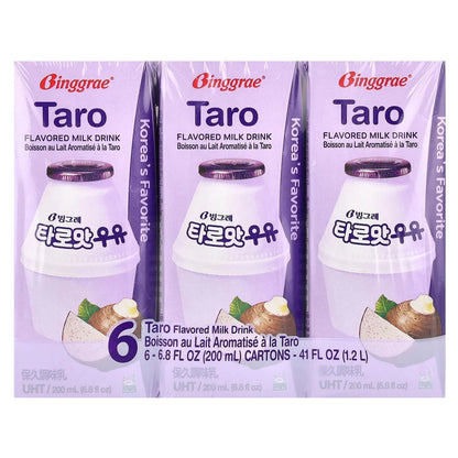 Binggrae® Flavored Milk 200 mL — 6 Pack